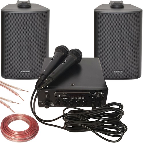 Kit sistema karaoke bluetooth - kit,