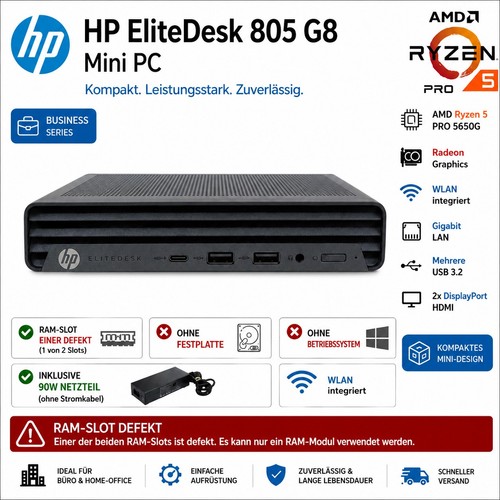 Elitedesk 805 mini pc - elitedesk, g8