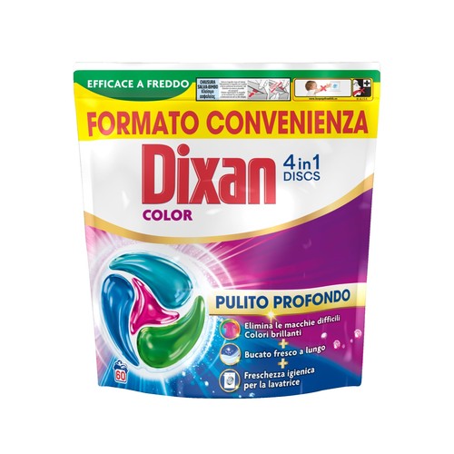 Dixan discs 4in1 color - dixan,