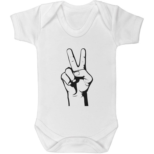 Segno mano pace bambino - 'segno, pace'