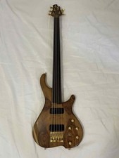 Chitarra elettrica 4 corde RARA B.Goodfellow Nightingale basso 5 corde fretless