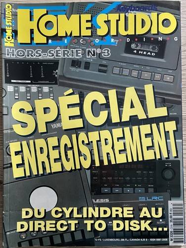 Home studio recording - studio, (french