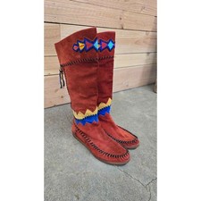 Stivali mocassino tribali