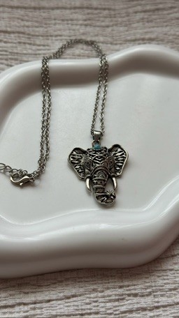 Collana argentata con pendente