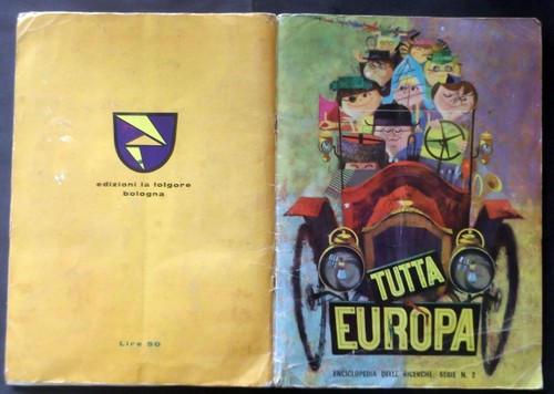 Album figurine tutta - album, europa