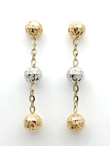 Orecchini oro 750 con - in,