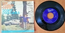 45 giri vinile Tony Dallara - Un uomo vivo - Citroen DS19 Lo squalo - 1961