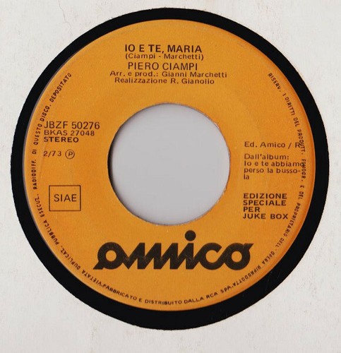 Piero ciampi te maria - ciampi, te,