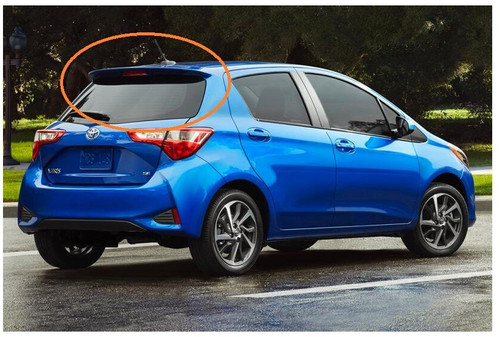 Spoiler toyota yaris - toyota, 4