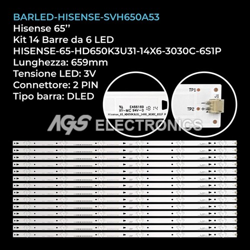 Kit barre strip led - 14,