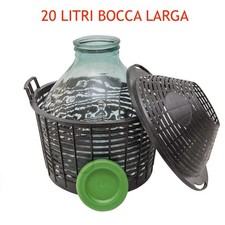 Damigiana lt. 20 Bocca Larga