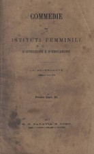 Commedie per istituti femminili d'istruzione e d'educazione. La Governante. AA.V