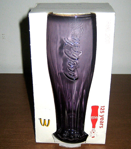 Bicchiere 125 anni coca - bicchiere, cola