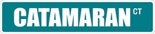 *Alluminio* Catamarano 4" x