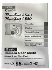 Canon PowerShot A540, A530 -