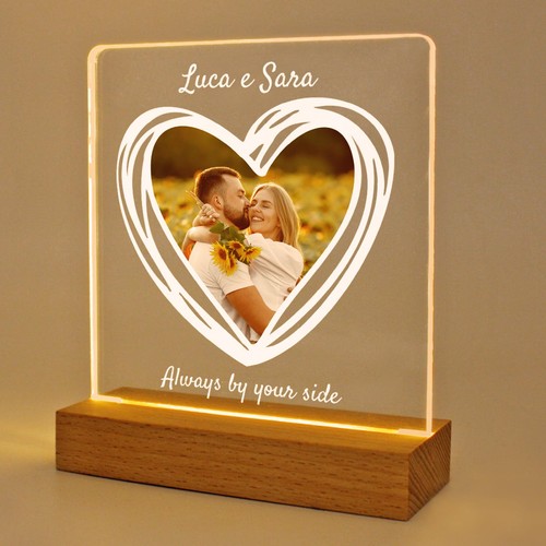 Lasero lampada cuore - lasero, foto