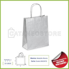 BORSE SHOPPER DI CARTA MANICO