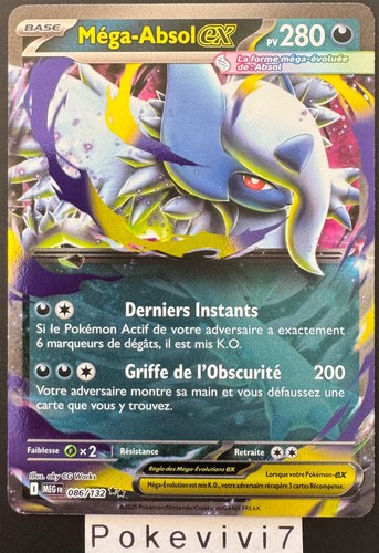 Carte pokemon mega absol - carte, mega-absol