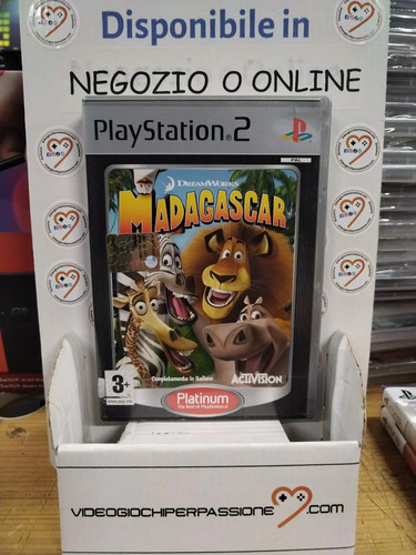Madagascar ps2 usato - madagascar,