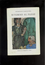 DOMENICO CANTATORE. RITORNO AL PAESE. PRIMA EDIZIONE NUMERATA, 1966