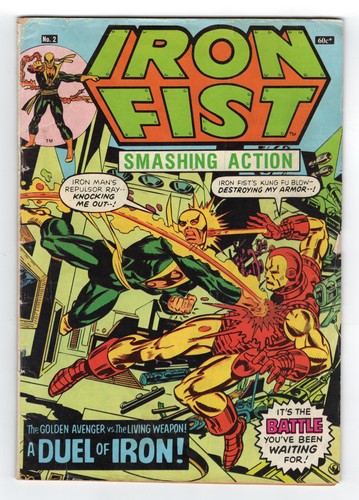 1975 marvel iron - iron, fist