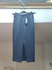 gonna tubino PINKO longuette FAHRENHEIT 1, maglia ottoman con spacco