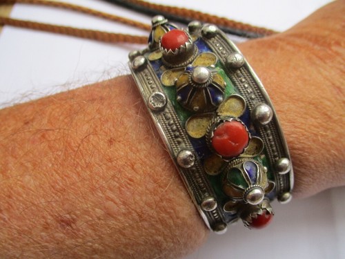 Bracciale corallo argento