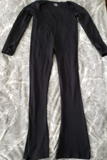 Tuta donna nera XXL gamba