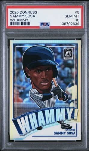 2025 panini donruss whammy - panini,