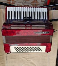 Antica vecchia fisarmonica accordion Weltmeister  Made in east Germany