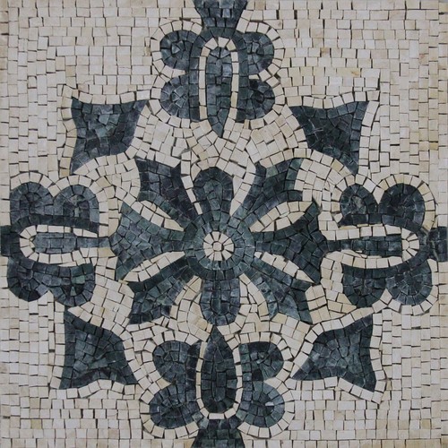 Piastrella artistica fatta - , a