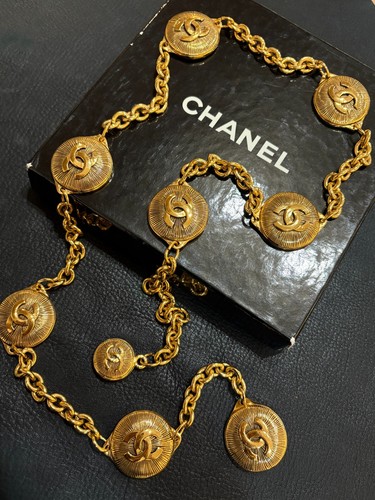 Cintura chanel autentica tono - cintura,