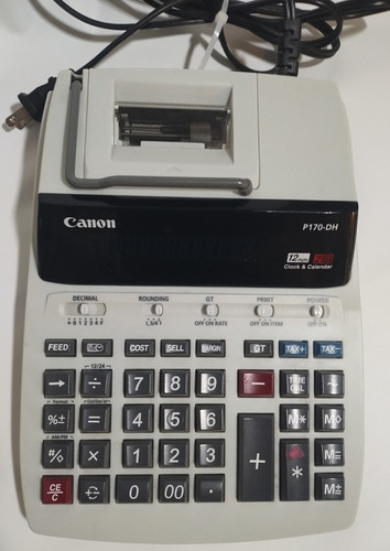 Canon p170 calcolatrice - canon,