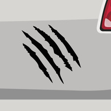 Adesivo quattro graffi tigre