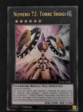 Yu-Gi-Oh Zexal numero 72 torre shogi Number 72: Shogi Rook blmr-it080 ultra rara