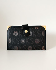 KEN SCOTT Portafoglio Donna Vintage 80s Pari al Nuovo 