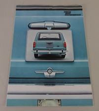 Depliant / Brochure Fiat 124 Familiare 1966 - 1974