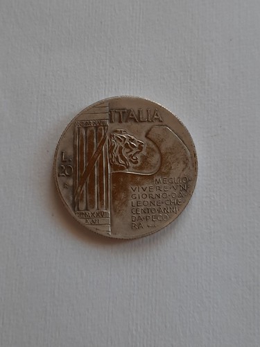 Moneta lire elmetto riconio - 20,