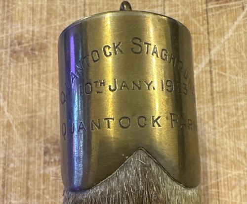 1923 quantock staghounds - quantock, cervo