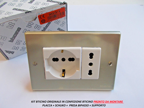 Bticino magic placca 503 - bticino, 503/3/x
