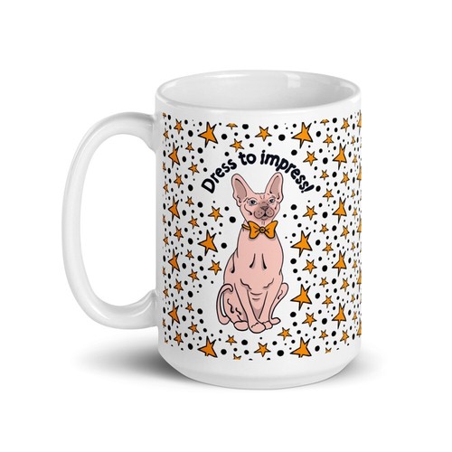 Tazza gatto sphynx oz - tazza,