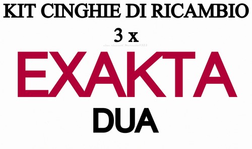 Kit cinghie ricambio 3 x - ★kit,