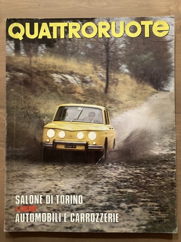 Quattroruote 156 dicembre 1968 - quattroruote,