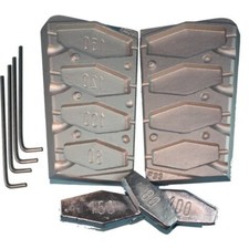 Stampo Piombo pesca  Esagono Gr.  80-100-120-150   scorrevole F 33