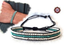 Bracciale metallo e pepite