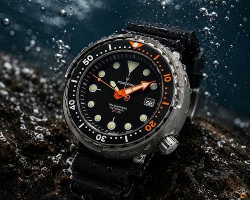 Orologio subacqueo nero