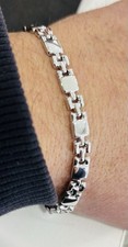 bracciale uomo argento 925