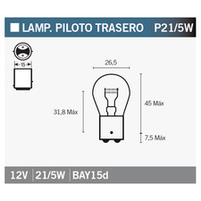 32790 - LAMPADINA OSRAM 7528
