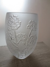 Lalique France vaso in vetro