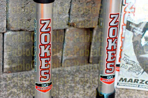 Marzocchi zokes vinilo - marzocchi, decal